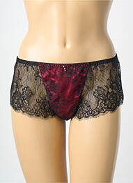 Shorty tissage dentelle noir PIEGE femme