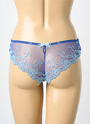 Culotte légère et transparente bleu AMBRA femme