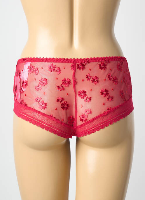 Shorty légère et transparente rouge PRIMA DONNA femme
