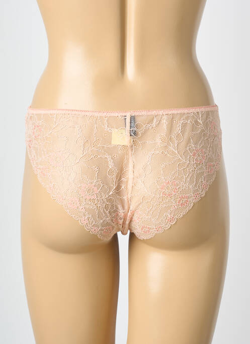 Culotte tissage dentelle rose ESPRIT femme
