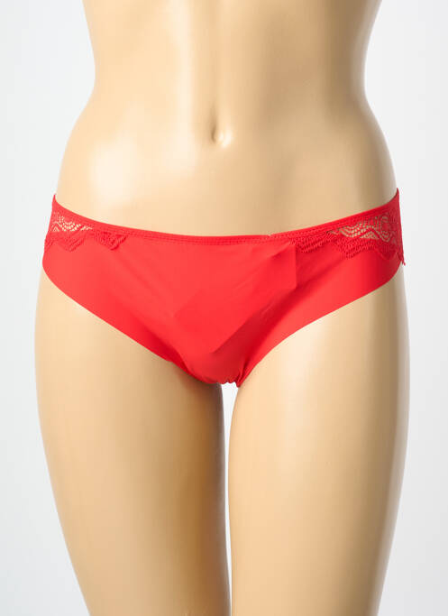 Tanga stretch rouge PASSIONATA femme