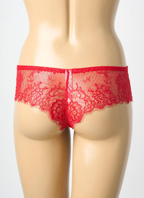 Shorty rouge PIEGE femme