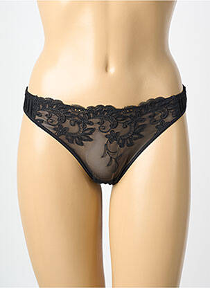 String stretch noir MILLESIA femme
