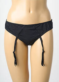 String tissage popeline noir MILLESIA femme