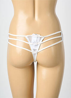 String légère et transparente blanc MILLESIA femme
