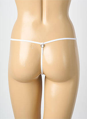 String broderie blanc MILLESIA femme