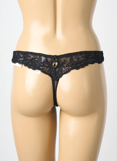 String stretch noir MILLESIA femme