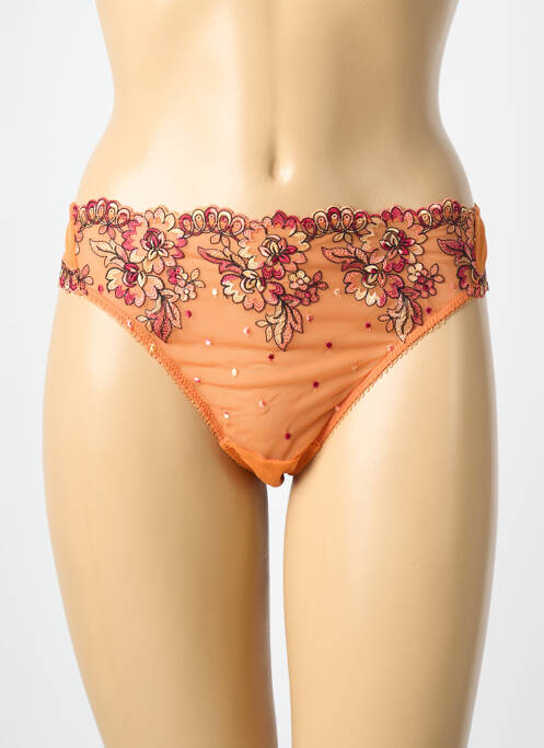 String stretch orange MILLESIA femme
