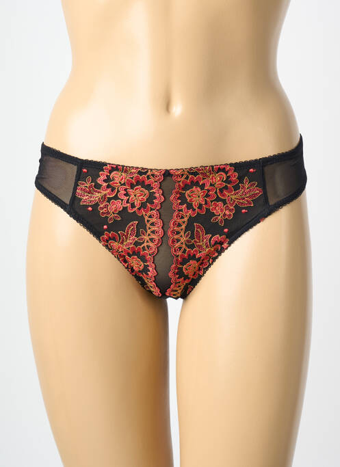 String stretch noir MILLESIA femme