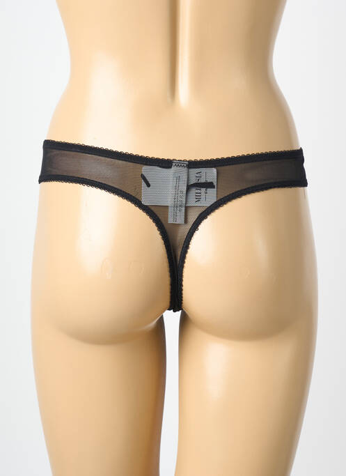 String stretch noir MILLESIA femme