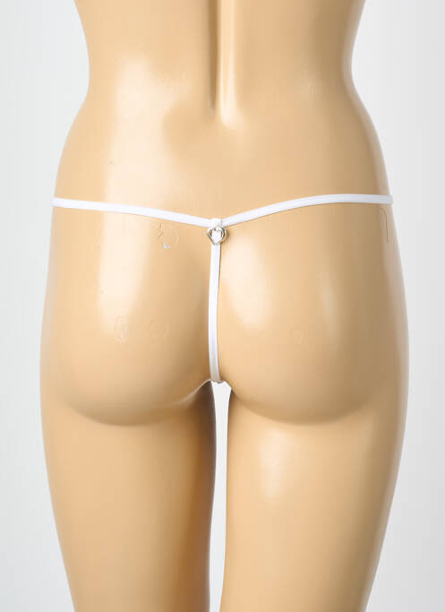 String broderie blanc MILLESIA femme