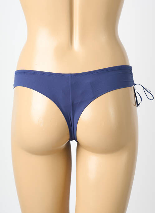 String tissage popeline bleu MILLESIA femme