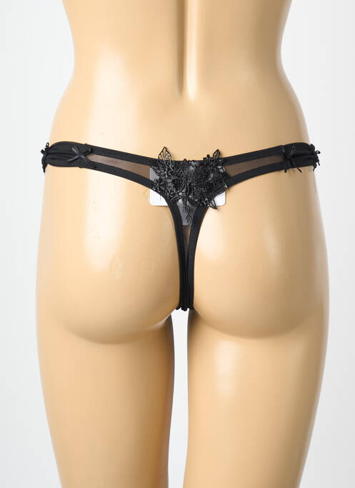 String broderie noir MILLESIA femme