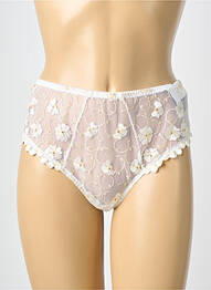 Tanga tissage satiné beige PRIMADONNA femme