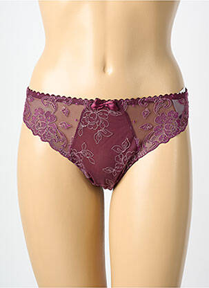 Tanga stretch rouge PRIMADONNA femme
