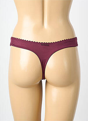 Tanga stretch rouge PRIMADONNA femme