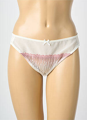 Tanga stretch beige MILLESIA femme