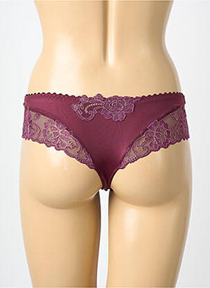 Shorty tissage satiné rouge PRIMADONNA femme