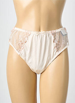 Tanga tissage satiné rose PRIMA DONNA femme