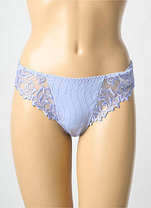 Tanga stretch violet PRIMA DONNA femme