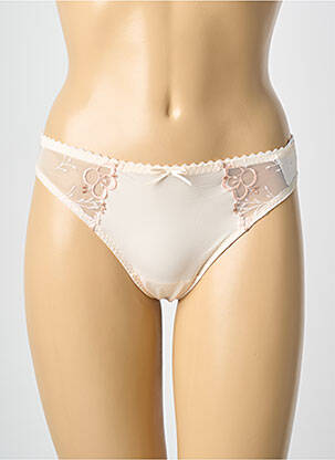 String tissage satiné rose PRIMA DONNA femme