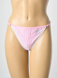 Tanga stretch rose BANANA MOON femme