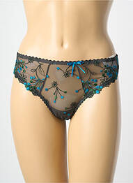 Tanga tissage satiné gris PRIMADONNA femme