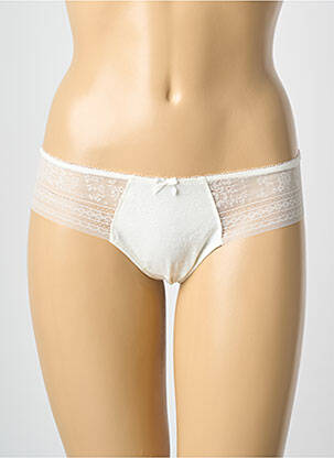 Tanga stretch beige ROSA FAIA femme