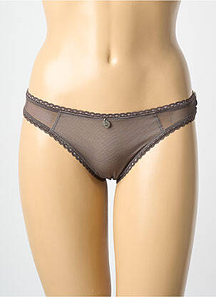 String stretch marron ESPRIT femme