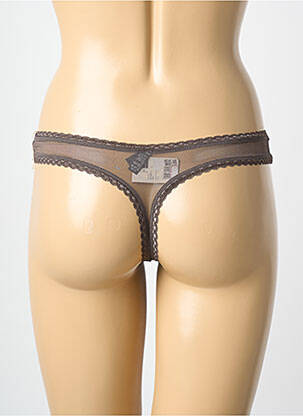 String stretch marron ESPRIT femme
