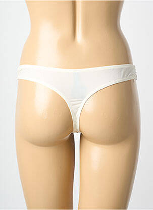 Tanga stretch beige ESPRIT femme