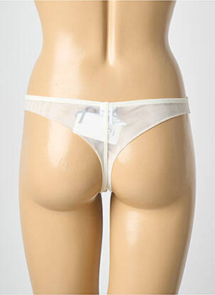 Tanga stretch beige MILLESIA femme