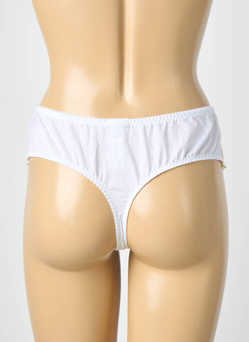 Tanga tissage satiné beige PRIMA DONNA femme