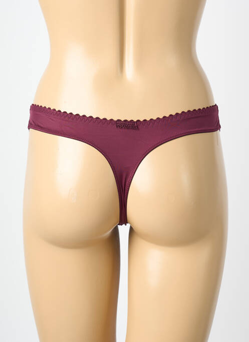 Tanga stretch rouge PRIMA DONNA femme