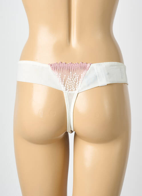 Tanga stretch beige MILLESIA femme