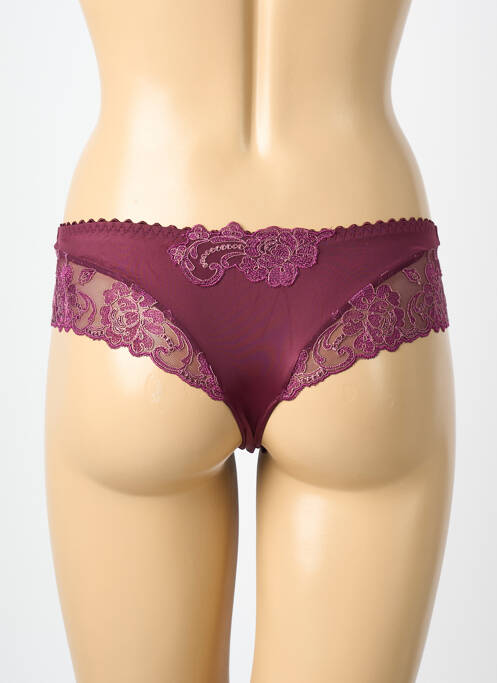 Shorty tissage satiné rouge PRIMA DONNA femme