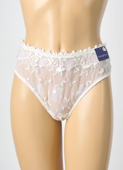 Tanga stretch beige PRIMA DONNA femme