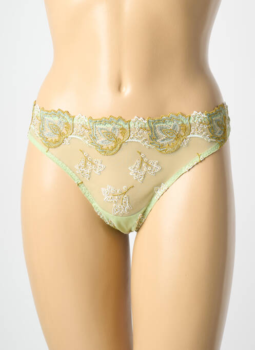 String stretch vert PRIMA DONNA femme