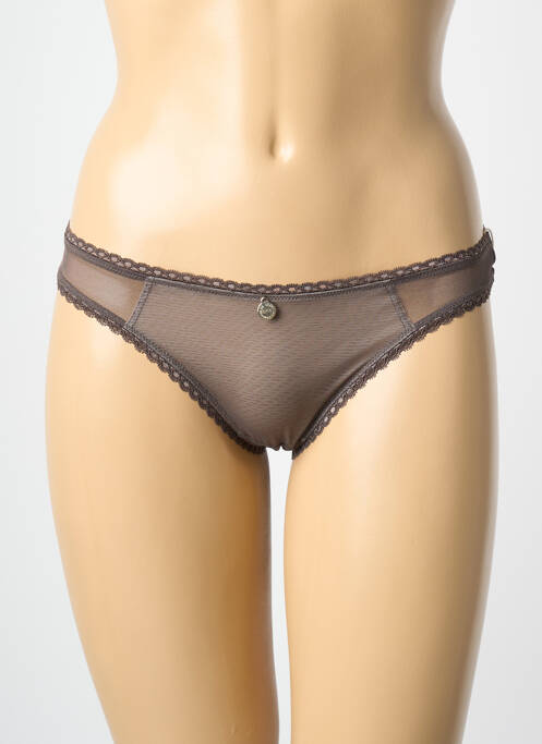 String stretch marron ESPRIT femme