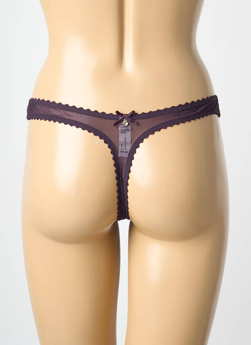 String stretch violet MARIE JO femme