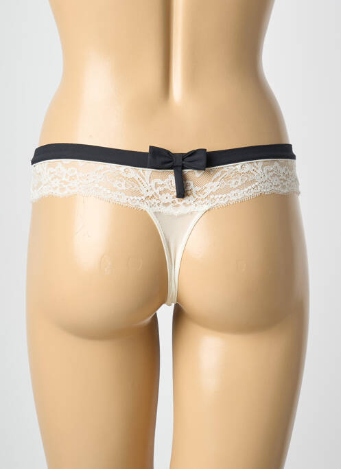 Tanga beige MARIE JO femme