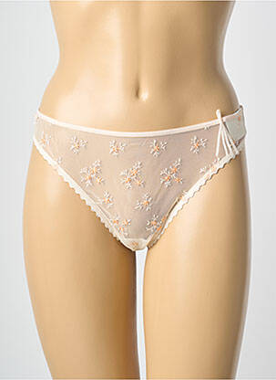 Tanga stretch orange MARIE JO femme