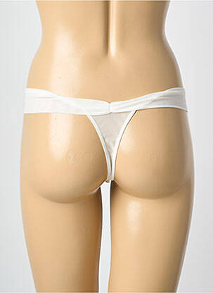Tanga stretch beige MARIE JO femme