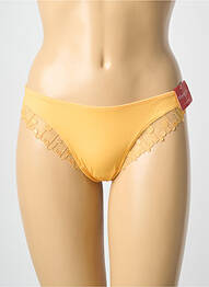 Tanga micro fibres orange MARIE JO femme