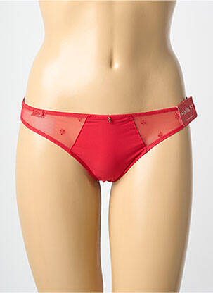 Tanga stretch rouge MARIE JO femme