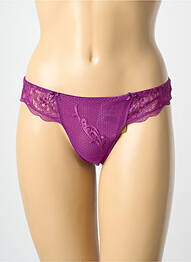 String stretch violet CHANTELLE femme