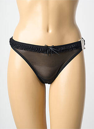 String stretch noir MARIE JO femme