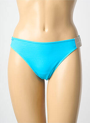 Tanga micro fibres bleu PRIMADONNA femme