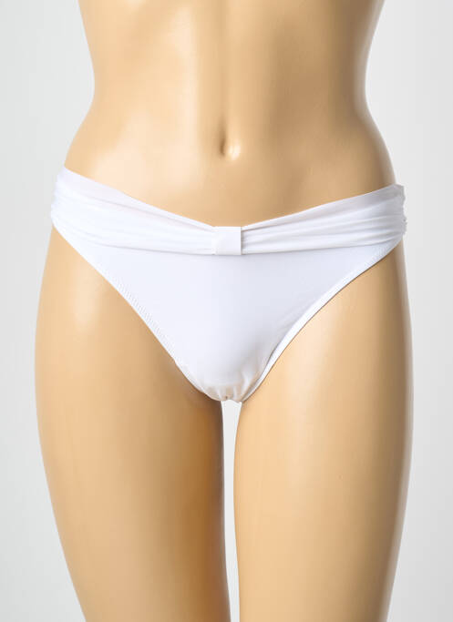 Tanga micro fibres blanc MARIE JO femme