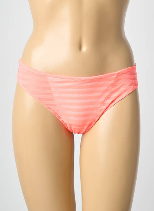 Tanga stretch orange PRIMA DONNA femme